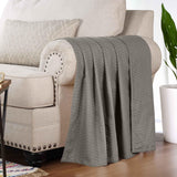 100% Cotton Thermal Blanket – Diamond Weave All-Season, Lightweight & Breathable - Blanket by Superior Brand