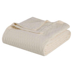 100% Cotton Thermal Blanket – Diamond Weave All-Season, Lightweight & Breathable - Blanket by Superior Brand