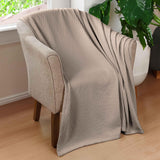 100% Cotton Thermal Blanket – Diamond Weave All-Season, Lightweight & Breathable - Blanket by Superior Brand