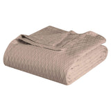 100% Cotton Thermal Blanket – Diamond Weave All-Season, Lightweight & Breathable - Blanket by Superior Brand
