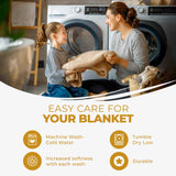 100% Cotton Thermal Blanket – Diamond Weave All-Season, Lightweight & Breathable - Blanket by Superior Brand