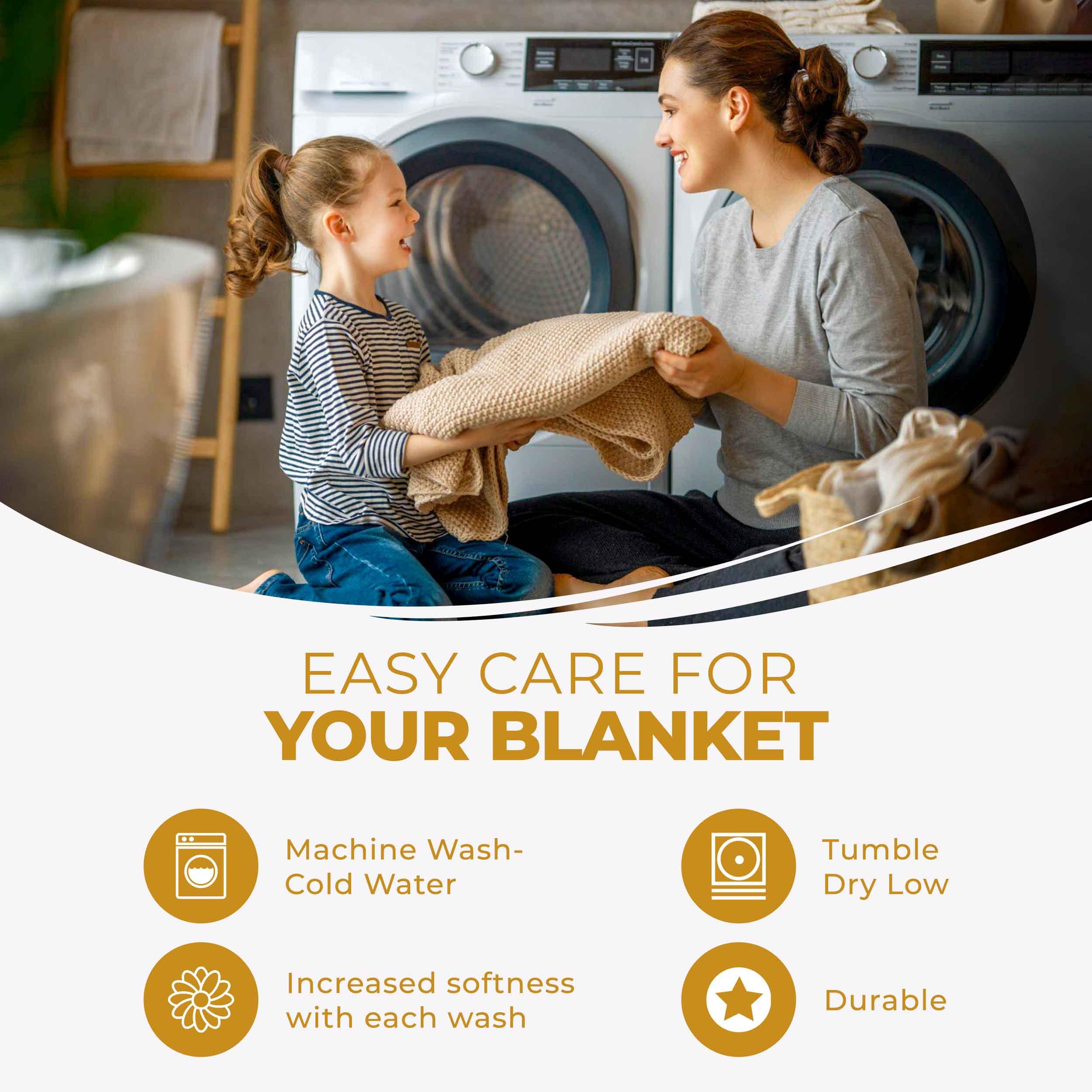 100% Cotton Thermal Blanket – Diamond Weave All-Season, Lightweight & Breathable - Blanket by Superior Brand