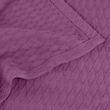 100% Cotton Thermal Blanket – Diamond Weave All-Season, Lightweight & Breathable - Blanket by Superior Brand