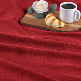 100% Cotton Thermal Blanket – Diamond Weave All-Season, Lightweight & Breathable - Blanket by Superior Brand
