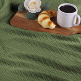 100% Cotton Thermal Blanket – Diamond Weave All-Season, Lightweight & Breathable - Blanket by Superior Brand