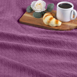 100% Cotton Thermal Blanket – Diamond Weave All-Season, Lightweight & Breathable - Blanket by Superior Brand