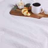 100% Cotton Thermal Blanket – Diamond Weave All-Season, Lightweight & Breathable - Blanket by Superior Brand