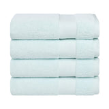 Turkish Cotton Heavyweight Bath Towel Set 4-Piece - Aria - Bath Towel by Superior Brand