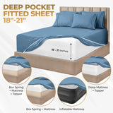 1000 Thread Count Egyptian Cotton Sateen Sheet Set - Egyptian Cotton Sheet Set by Superior Brand