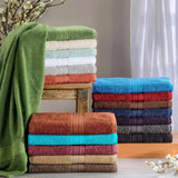 Eco-Friendly Ringspun Cotton Towel Set 8-Piece - Towel Set by Superior Brand