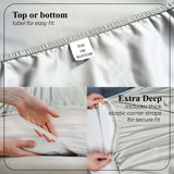 Pavo Cotton 700 Thread Count Perfect Fit Sheet Set - Sheet Set by Superior Brand