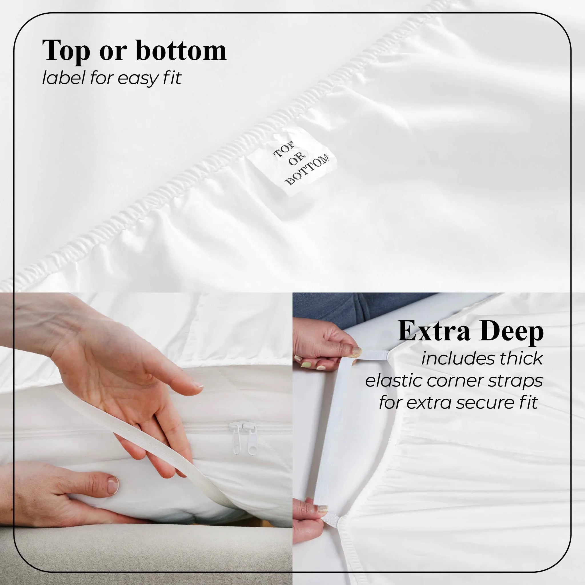 Apus 100% Cotton Perfect Fit Deep Pocket Sheet Set - Sheet Set by Superior Brand
