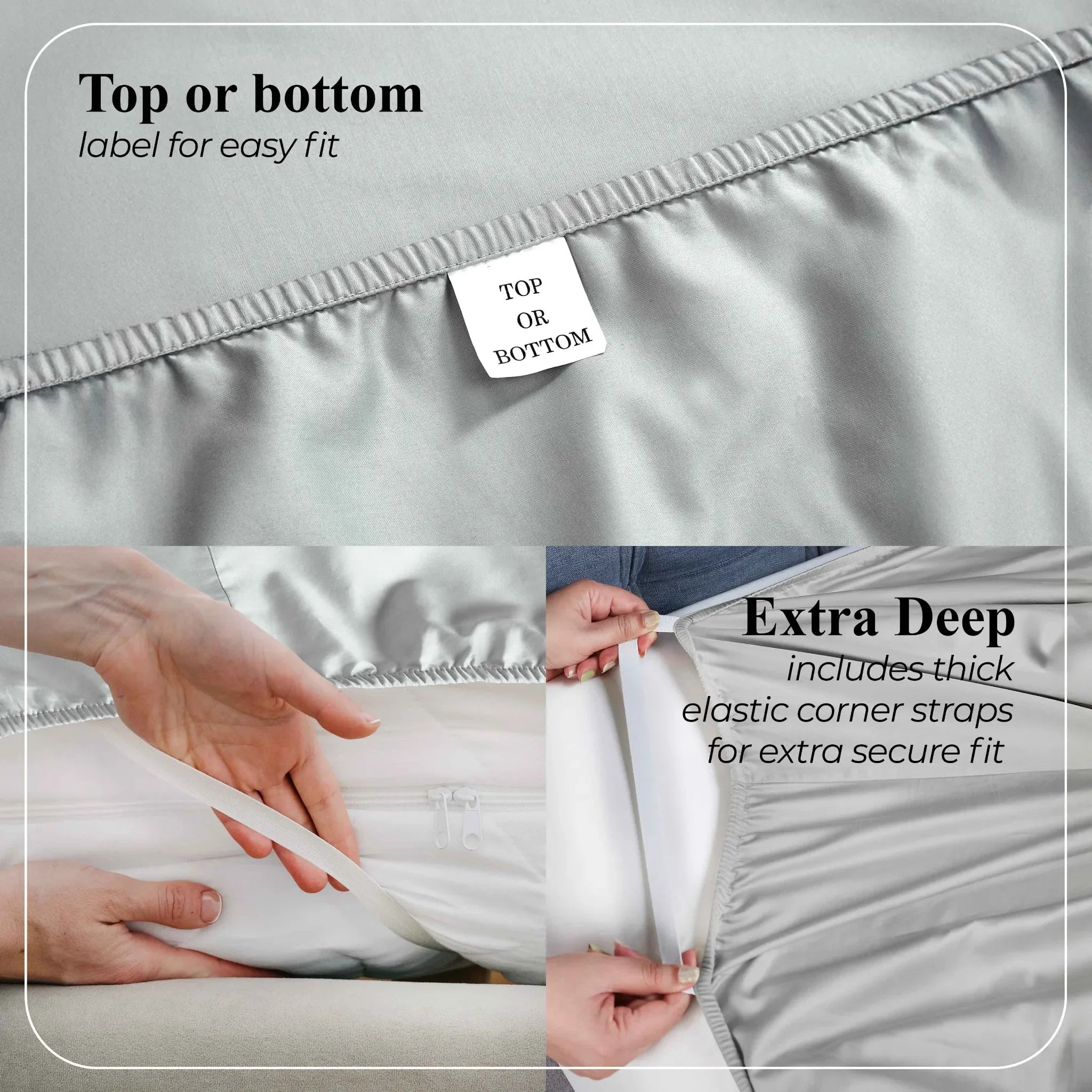 Apus 100% Cotton Perfect Fit Deep Pocket Sheet Set - Sheet Set by Superior Brand