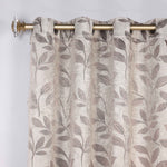 Leaves Room Darkening Washable Blackout Curtain Panels, Set of 2 - Blackout Curtains by Superior Brand