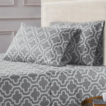Moroccan Trellis Cotton Flannel 2 Piece Pillowcase Set - Pillowcases by Superior Brand