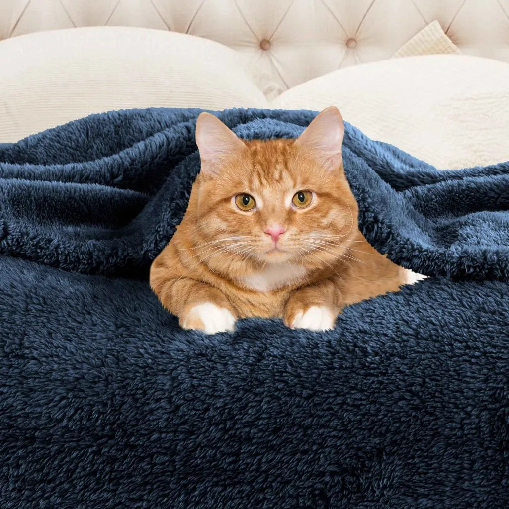 Fleece Plush Medium Weight Fluffy Soft Solid Decorative Blanket - Blanket by Superior Brand