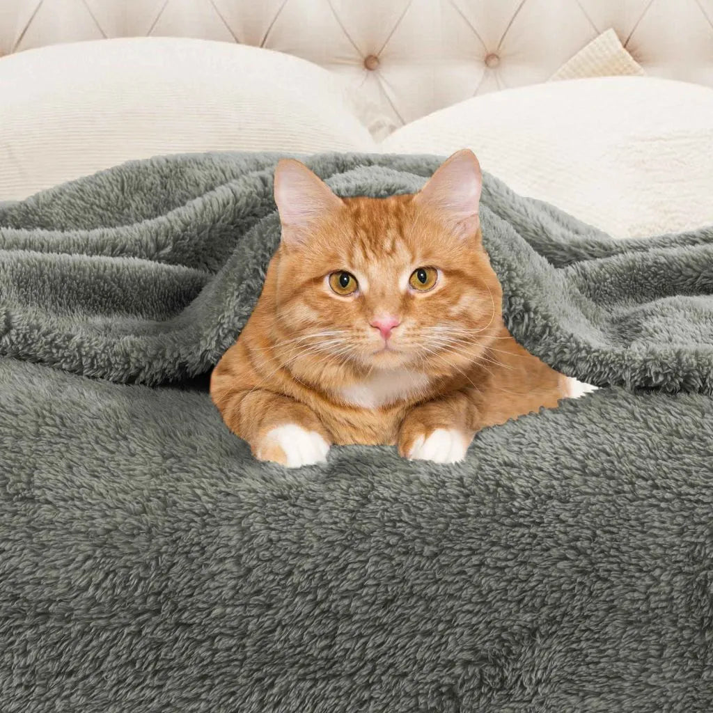 Fleece Plush Medium Weight Fluffy Soft Solid Decorative Blanket - Blanket by Superior Brand