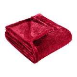 Fleece Plush Medium Weight Fluffy Soft Solid Decorative Blanket - Blanket by Superior Brand