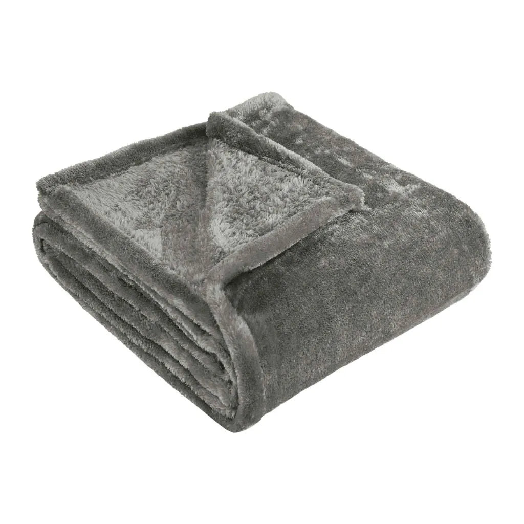 Fleece Plush Medium Weight Fluffy Soft Solid Decorative Blanket - Blanket by Superior Brand