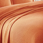 Lightweight Cotton Bedspread Sets 3-Piece Fleur De Lis Jacquard Matelassé - Bedspread by Superior Brand