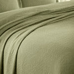 Lightweight Cotton Bedspread Sets 3-Piece Fleur De Lis Jacquard Matelassé - Bedspread by Superior Brand