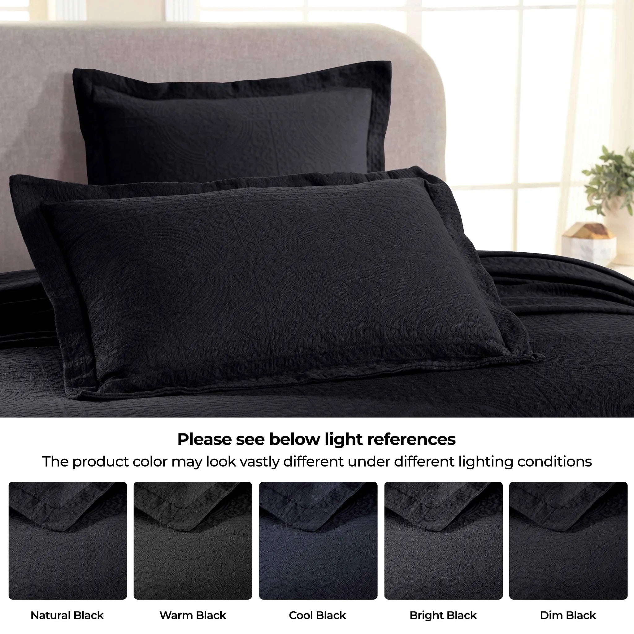 Fleur De Lis Jacquard Matelassé Cotton Medallion Bedspread Set - Bedspread by Superior Brand