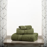 Egyptian Cotton Madison Plush Towel Set 3 Piece - Egyptian Cotton Towel Set by Superior Brand