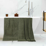Cotton Eco-Friendly Bathroom Essentials 2 Piece Bath Sheet Set - Bath Sheets by Superior Brand