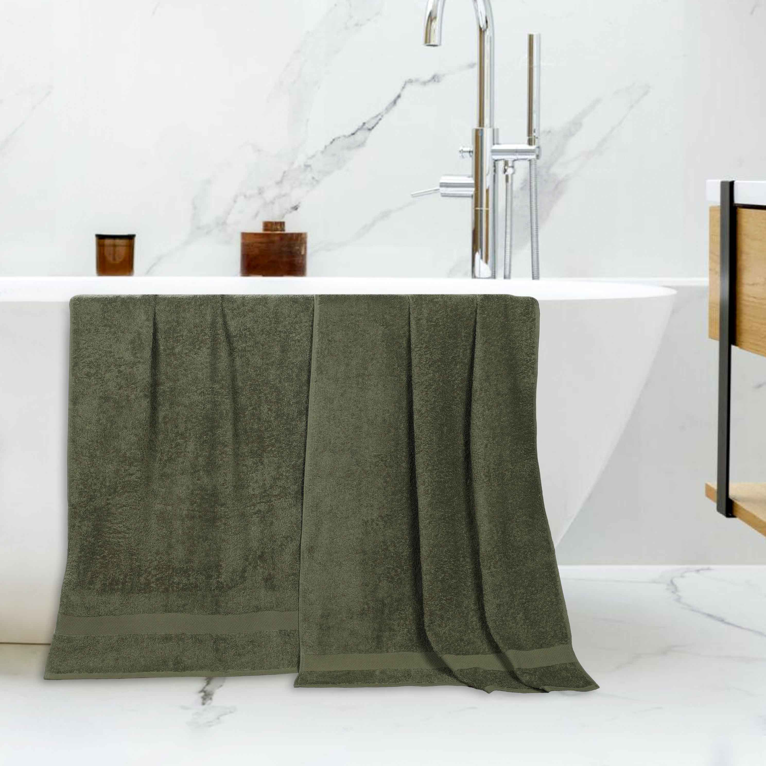 Cotton Eco-Friendly Bathroom Essentials 2 Piece Bath Sheet Set - Bath Sheets by Superior Brand