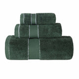 Egyptian Giza Cotton Plush Soft Towel Set 3 Piece - Egyptian Cotton Towel Set by Superior Brand