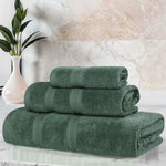 Smart Dry Zero Twist Cotton Medium Weight 3 Piece Assorted Towel Set - Towel Set by Superior Brand
