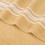 Sadie Zero Twist Cotton Solid and Jacquard Floral 6 Piece Towel Set - Towel Set by Superior Brand