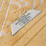 Zero-Twist Cotton Jacquard Towel Set 9 Piece - Sadie - Towel Set by Superior Brand