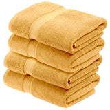 Egyptian Cotton Bath Towel Set 4-Piece - Madison - Egyptian Cotton Bath Towel by Superior Brand