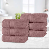 Cotton Terry Hand Towel Set 6-Piece - Atlas - Hand Towel Set by Superior Brand