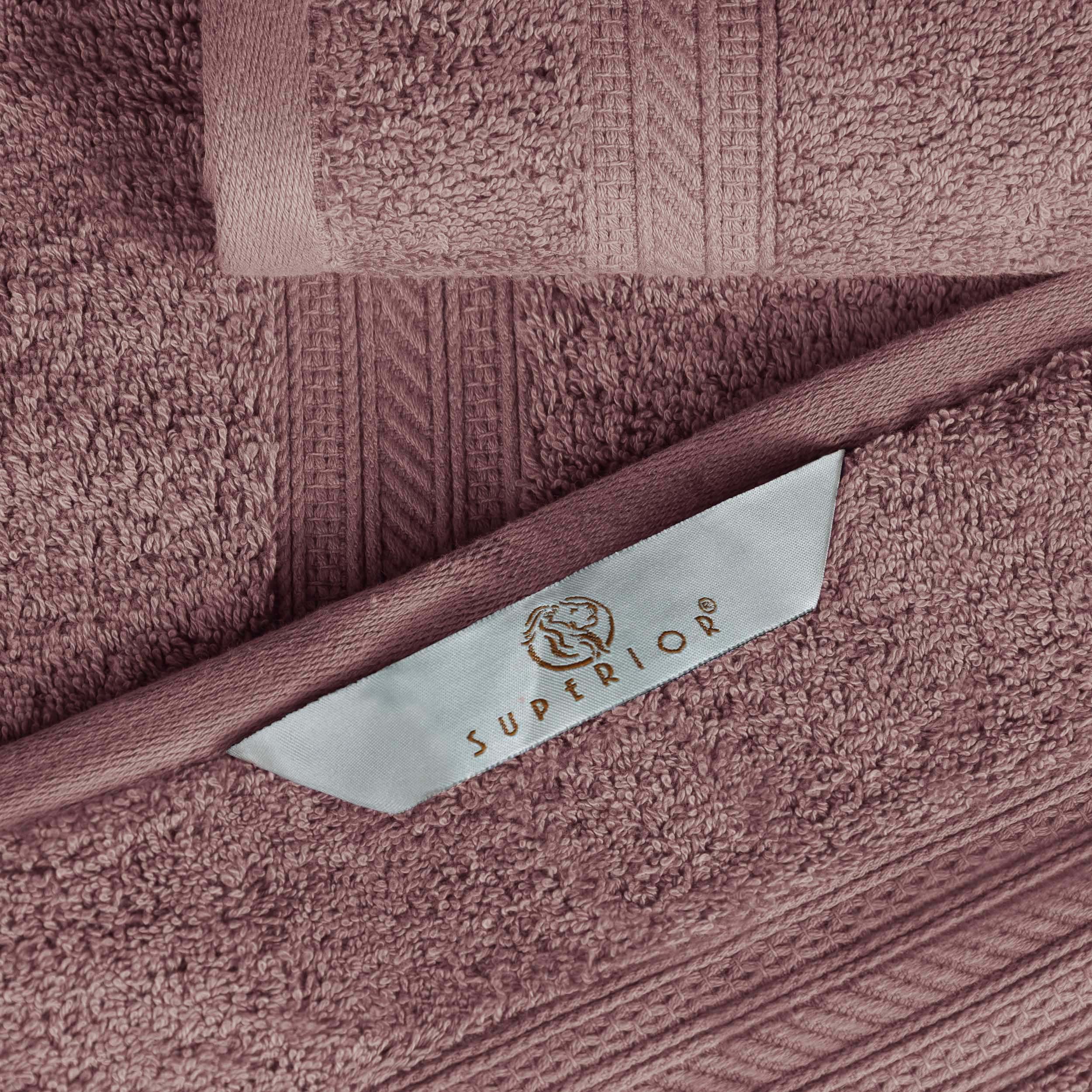 Cotton Terry Hand Towel Set 6-Piece - Atlas - Hand Towel Set by Superior Brand