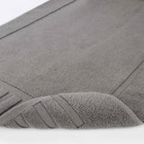 Leo Cotton Solid Modern Absorbent Heavy Washable Bath Mat Set of 2 - Bath Mats by Superior Brand