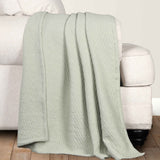 Aswan Cotton Medium Weight Textured Modern Chevron Woven Coverlet - Coverlet by Superior Brand