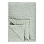 Aswan Cotton Medium Weight Textured Modern Chevron Woven Coverlet - Coverlet by Superior Brand