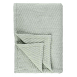 Aswan Cotton Medium Weight Textured Modern Chevron Woven Coverlet - Coverlet by Superior Brand