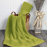 Atlas Cotton Heavyweight Absorbent Plush 2 Piece Bath Sheet Set - Bath Sheets by Superior Brand