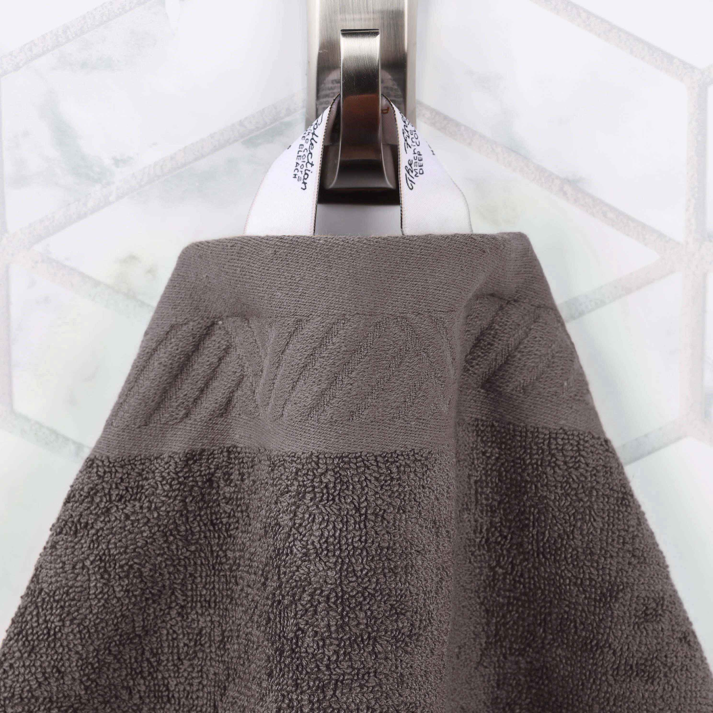 Egyptian Cotton Basketweave Towel Set 6 Piece - Egyptian Cotton Towel Set by Superior Brand