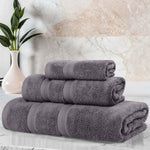 Smart Dry Zero Twist Cotton Medium Weight 3 Piece Assorted Towel Set - Towel Set by Superior Brand