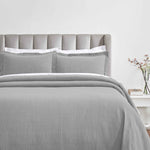 Zenith Cotton Medium Weight Geometric Matelasse Bedspread and Sham Set - Bedspread by Superior Brand