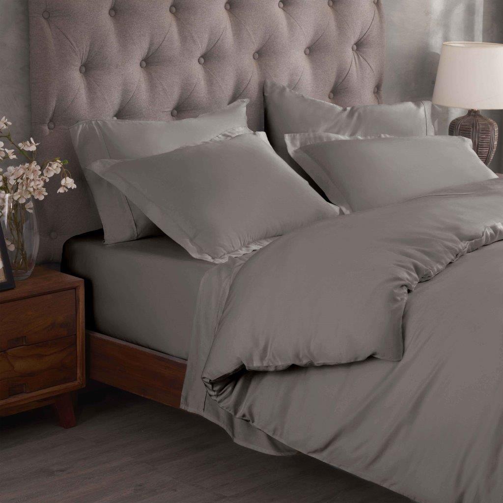 300 Thread Count Egyptian Cotton Solid Duvet Cover - Egyptian Cotton Duvet Cover Set by Superior Brand