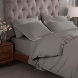 300 Thread Count Egyptian Cotton Solid Duvet Cover - Egyptian Cotton Duvet Cover Set by Superior Brand