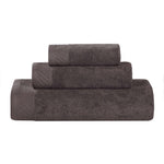 Egyptian Cotton Basketweave Solid Towel Set 3 Piece - Egyptian Cotton Towel Set by Superior Brand