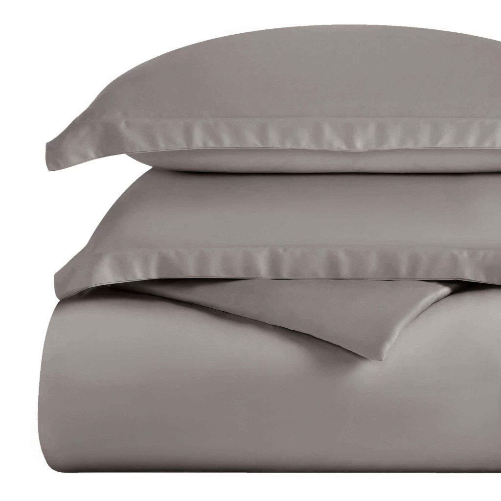 300 Thread Count Egyptian Cotton Solid Duvet Cover - Egyptian Cotton Duvet Cover Set by Superior Brand