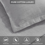 Zenith Cotton Medium Weight Geometric Matelasse Bedspread and Sham Set - Bedspread by Superior Brand