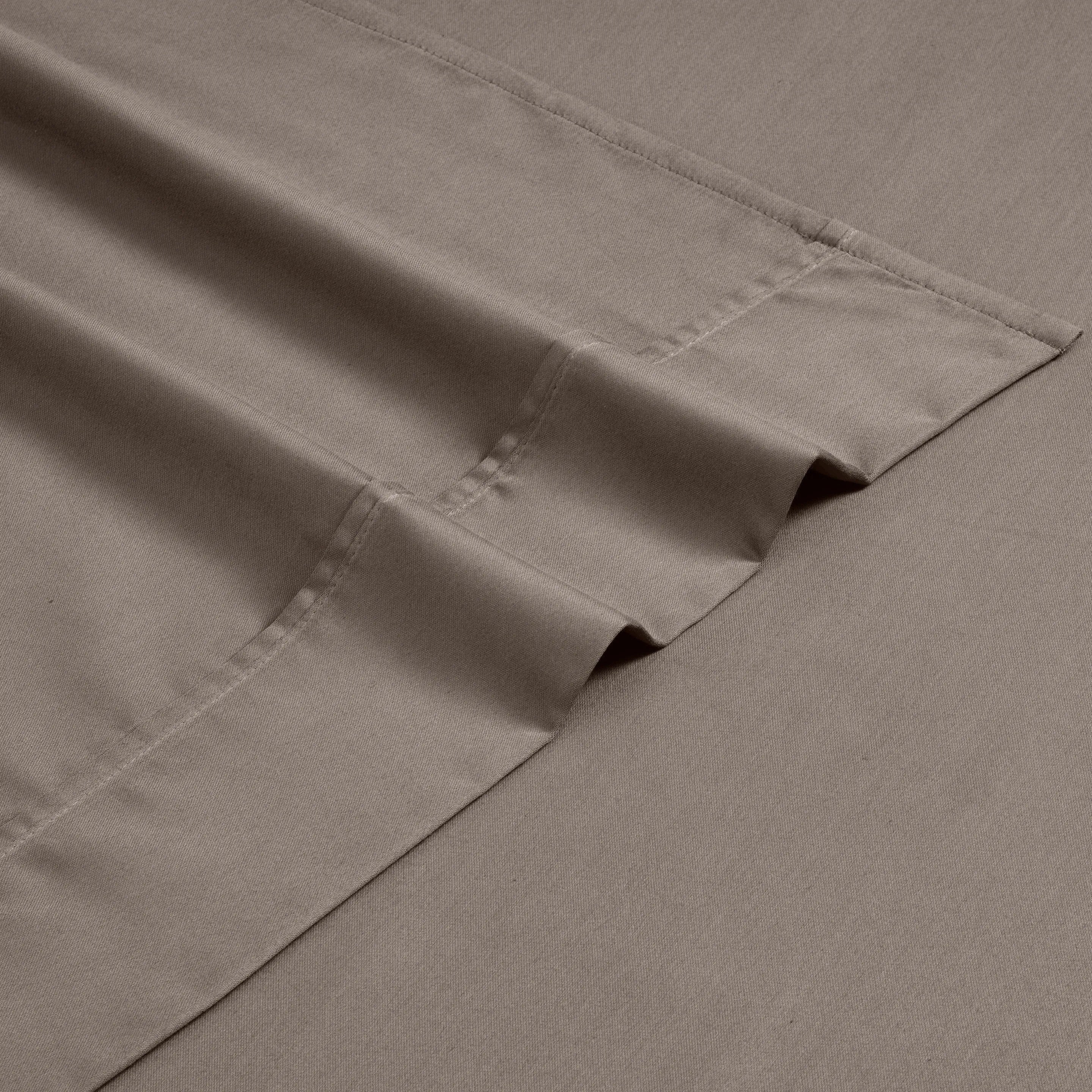 1200 Thread Count Cotton Rich Bed Sheet Set Solid Deep Pocket - Sheet Set by Superior Brand